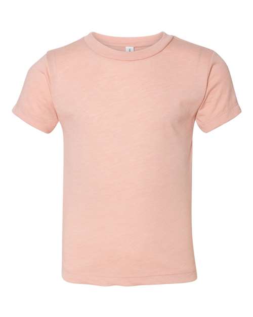 Toddler Triblend Tee BELLA + CANVAS Peach Triblend