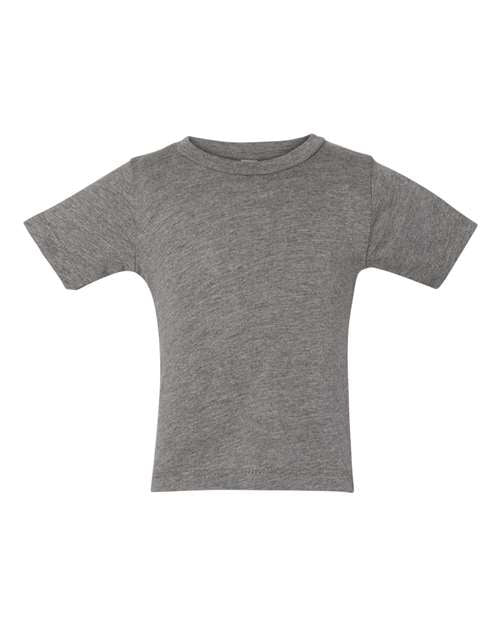 Infant Triblend Tee BELLA + CANVAS Grey Triblend