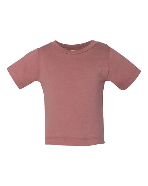 Infant Triblend Tee BELLA + CANVAS Mauve Triblend