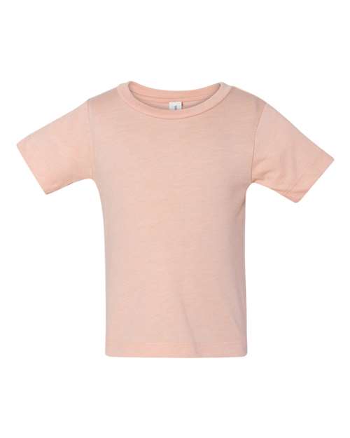 Infant Triblend Tee BELLA + CANVAS Peach Triblend