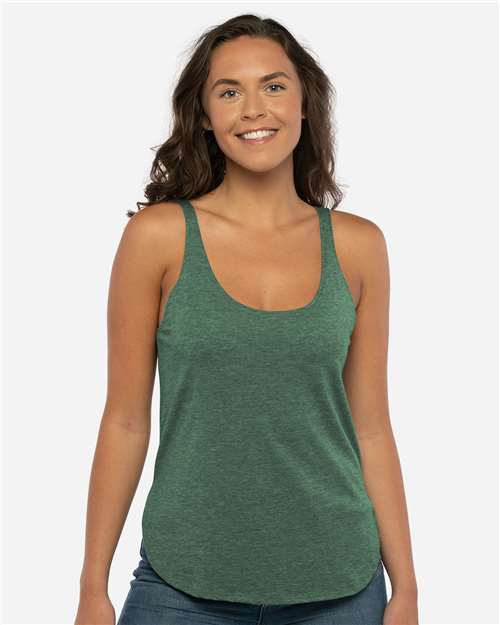 Women's Festival Tank Next Level Royal Pine