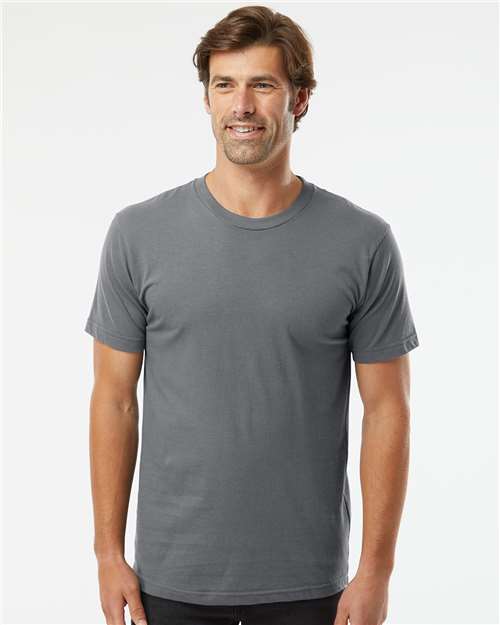 Unisex Fine Jersey Tee American Apparel Asphalt