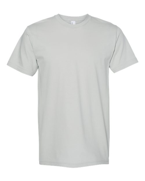 Unisex Fine Jersey Tee American Apparel New Silver