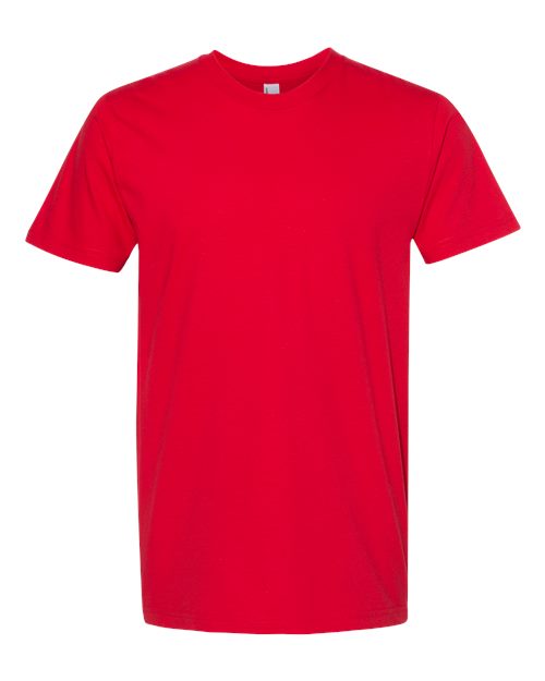 Unisex Fine Jersey Tee American Apparel Red