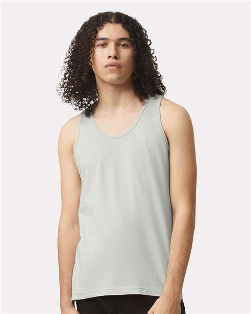 Unisex Fine Jersey Tank American Apparel New Silver