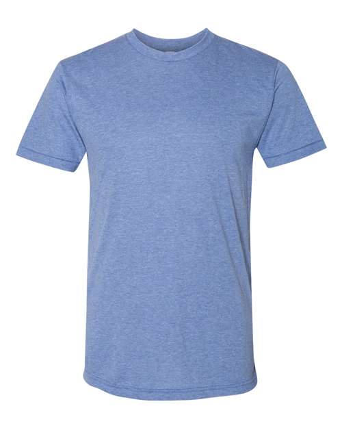 Unisex Triblend Track Tee American Apparel Athletic Blue