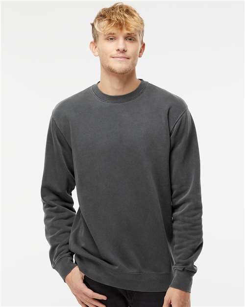 Unisex Midweight Pigment-Dyed Crewneck Sweatshirt