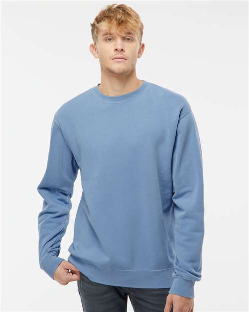 Unisex Midweight Pigment-Dyed Crewneck Sweatshirt