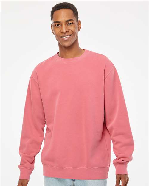 Unisex Midweight Pigment-Dyed Crewneck Sweatshirt