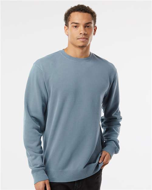 Unisex Midweight Pigment-Dyed Crewneck Sweatshirt