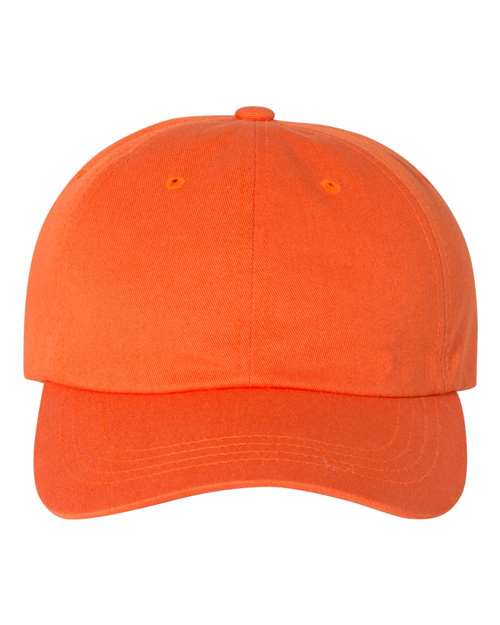 Classic Dad Hat YP Classics Orange Adjustable