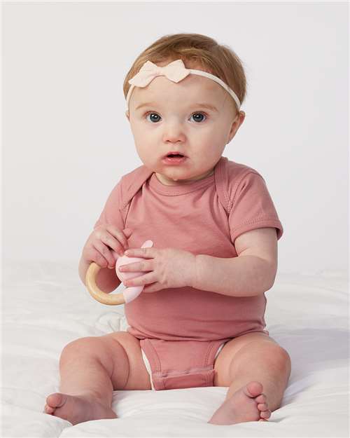 Infant Fine Jersey Bodysuit Rabbit Skins Mauvelous
