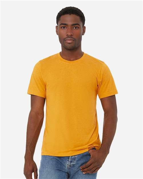 Triblend Tee BELLA + CANVAS Mustard Triblend