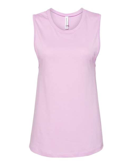 Women's Jersey Muscle Tank BELLA + CANVAS Lilac