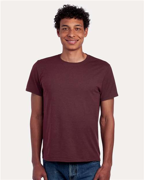Premium Blend Ring-Spun T-Shirt JERZEES Maroon Heather 3XL