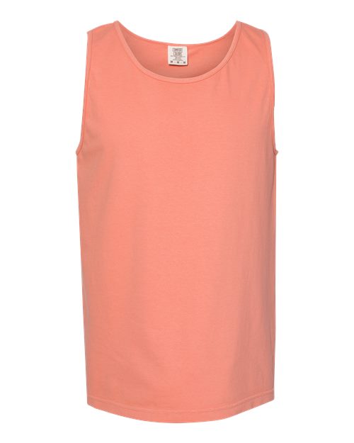 Unisex Garment-Dyed Heavyweight Tank Top Comfort Colors Terracotta