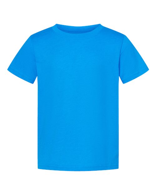 Toddler Fine Jersey Tee Rabbit Skins Vintage Turquoise