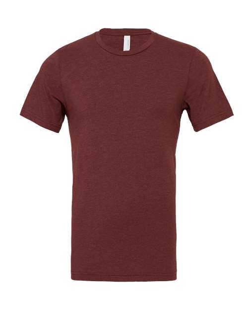 CVC Jersey Tee BELLA + CANVAS Heather Cardinal