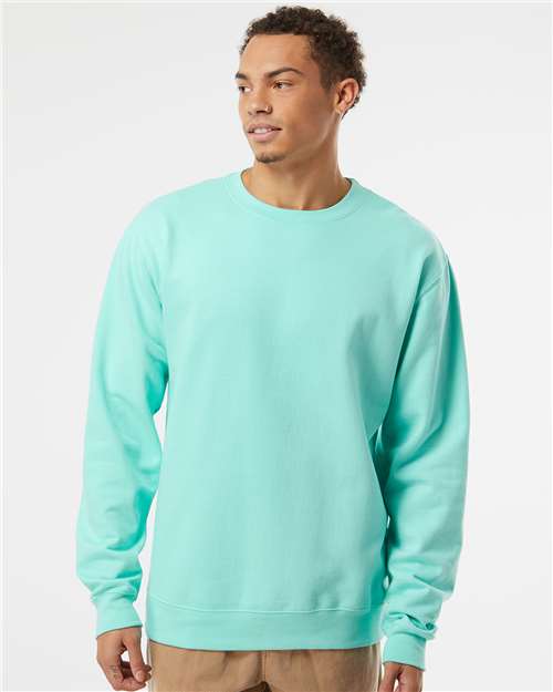 Unisex Midweight Crewneck Sweatshirt Independent Trading Co. Mint