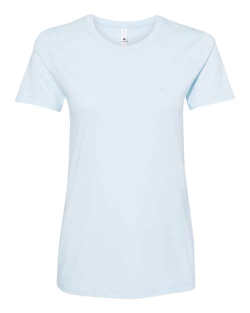 Women’s Cotton T-Shirt Next Level Light Blue