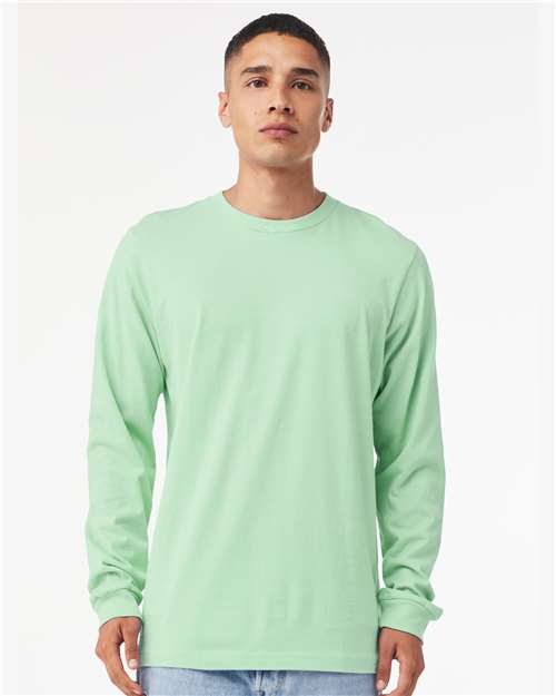 Unisex Jersey Long Sleeve Tee BELLA + CANVAS Mint