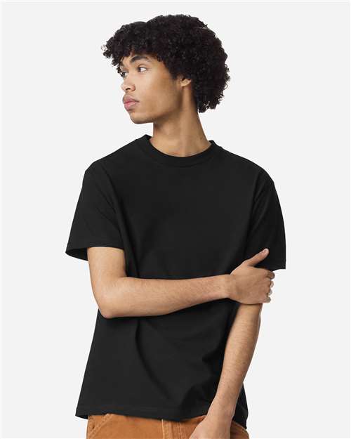 Unisex Heavyweight Cotton Tee American Apparel Black