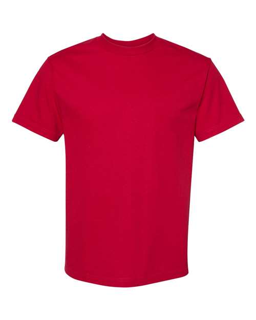 Unisex Heavyweight Cotton Tee American Apparel Cardinal