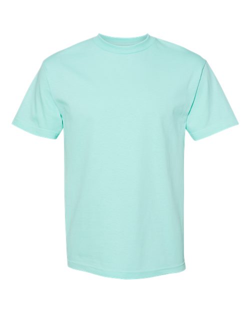 Unisex Heavyweight Cotton Tee American Apparel Celadon