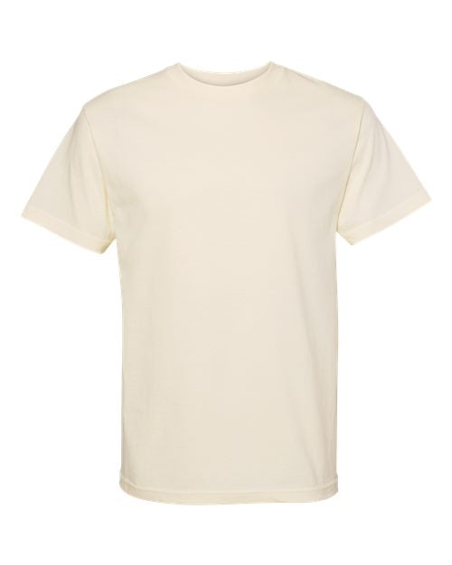 Unisex Heavyweight Cotton Tee American Apparel Cream