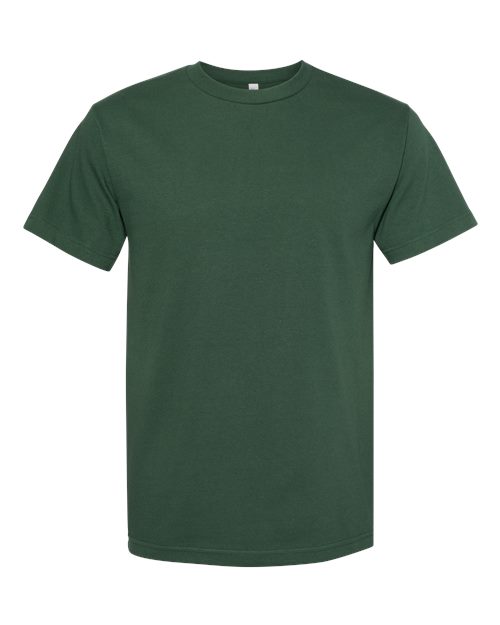 Unisex Heavyweight Cotton Tee American Apparel Forest