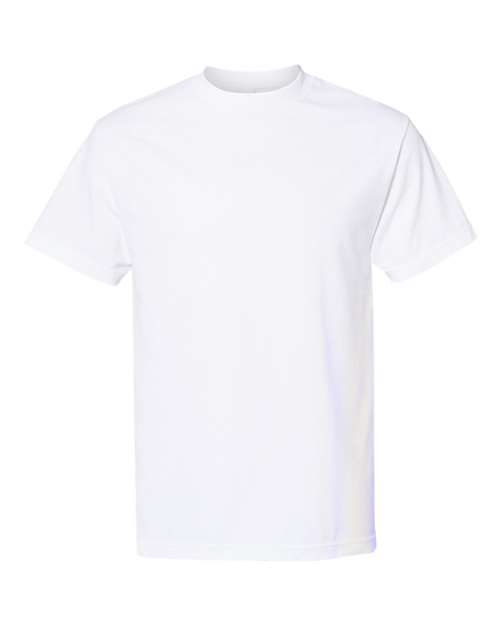 Unisex Heavyweight Cotton Tee American Apparel White