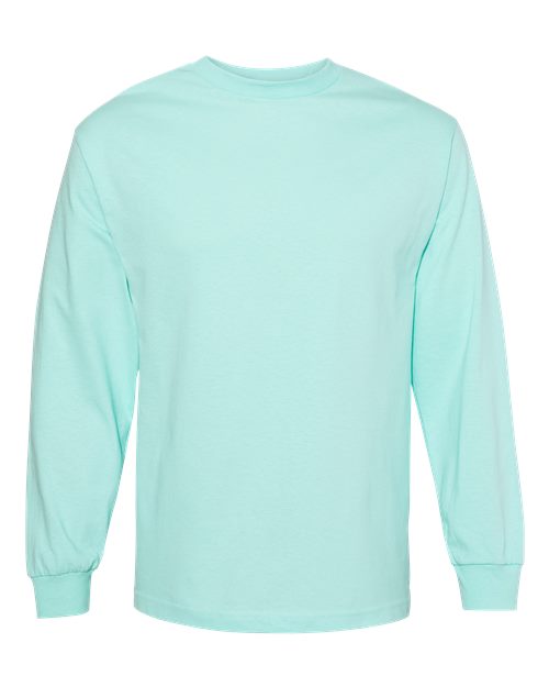 Unisex Heavyweight Cotton Long Sleeve Tee American Apparel Celadon