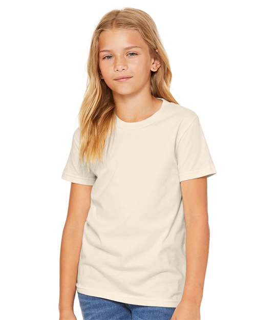 Youth Jersey Tee BELLA + CANVAS Natural