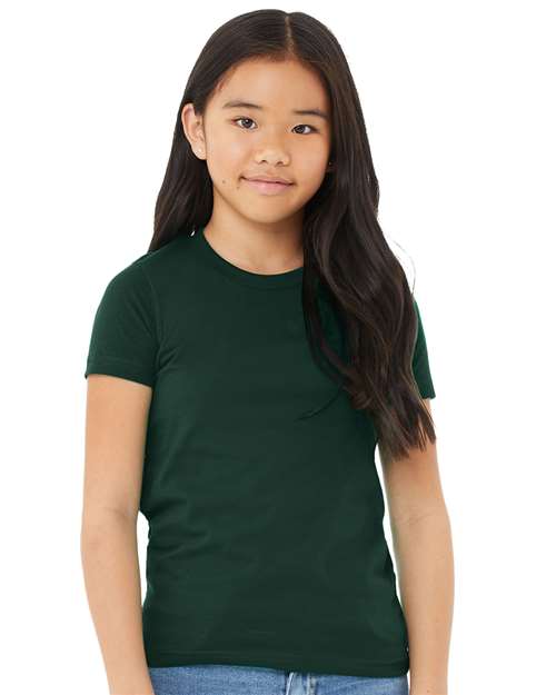 Youth Jersey Tee BELLA + CANVAS Forest