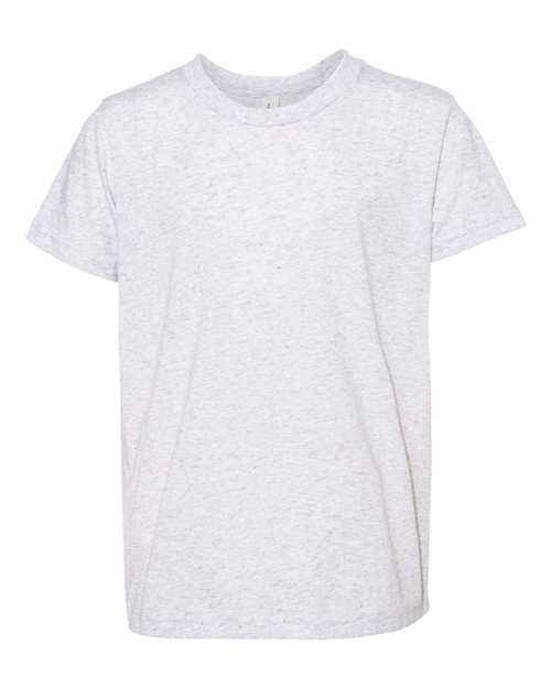 Youth Triblend Tee BELLA + CANVAS White Fleck Triblend