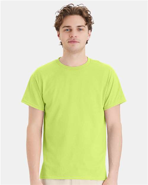 Unisex EcoSmart® T-Shirt Hanes Safety Green