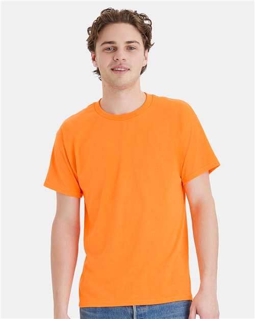 Unisex EcoSmart® T-Shirt Hanes Safety Orange