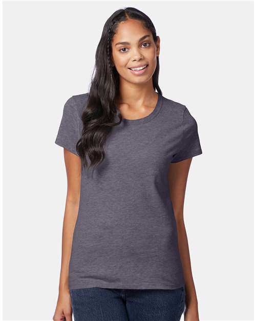 Women's Perfect-T T-Shirt Hanes Charcoal Heather