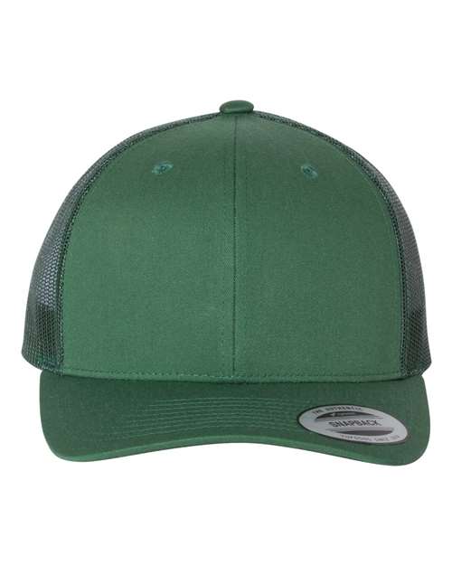 Retro Trucker Cap YP Classics Evergreen Adjustable