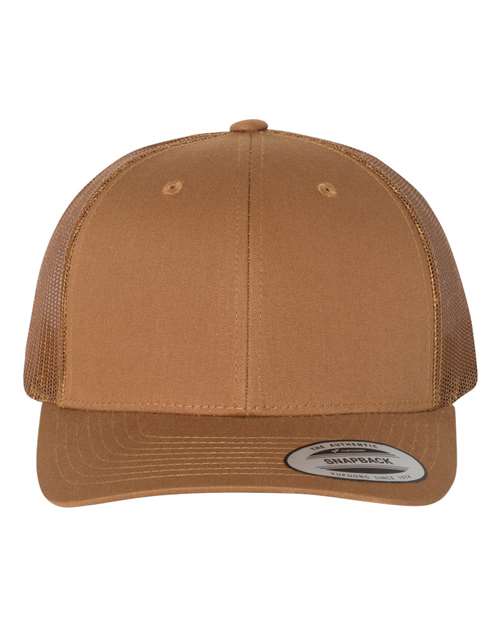 Retro Trucker Cap YP Classics Caramel Adjustable