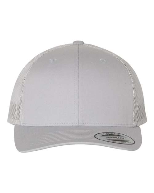 Retro Trucker Cap YP Classics Silver Adjustable