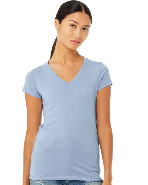 Women’s Jersey V-Neck Tee BELLA + CANVAS