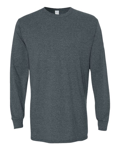 Unisex Heavy Cotton™ Long Sleeve T-Shirt Gildan Dark Heather
