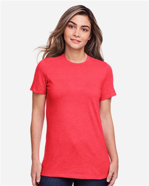 Women's Softstyle® CVC T-Shirt Gildan Red Mist