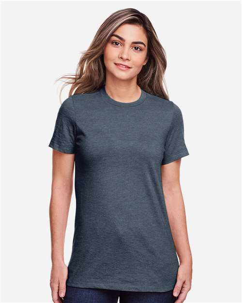 Women's Softstyle® CVC T-Shirt Gildan Steel Blue