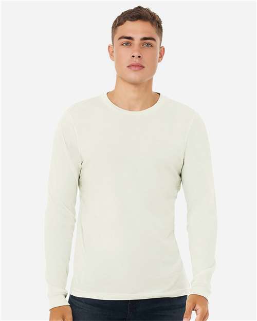 Unisex Jersey Long Sleeve Tee BELLA + CANVAS Citron