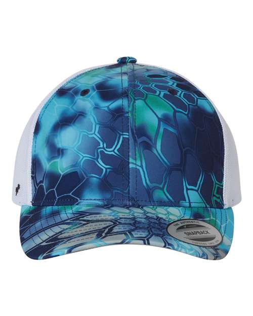 Retro Trucker Cap YP Classics Kryptek Pontus Adjustable
