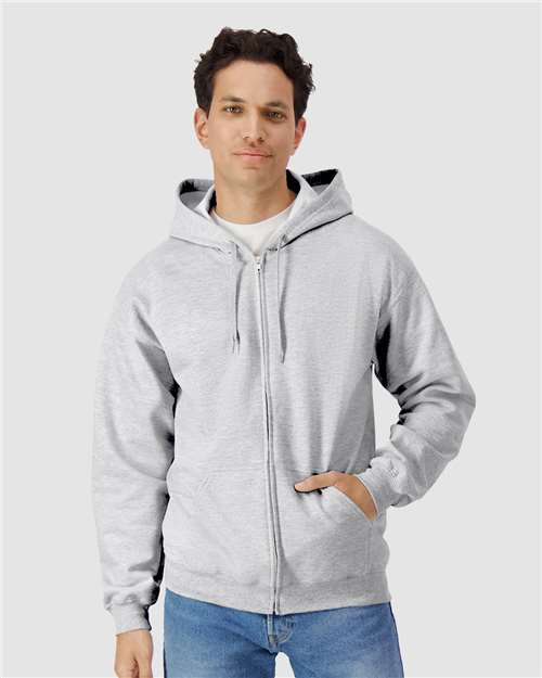 Unisex Softstyle® Midweight Full-Zip Hooded Sweatshirt