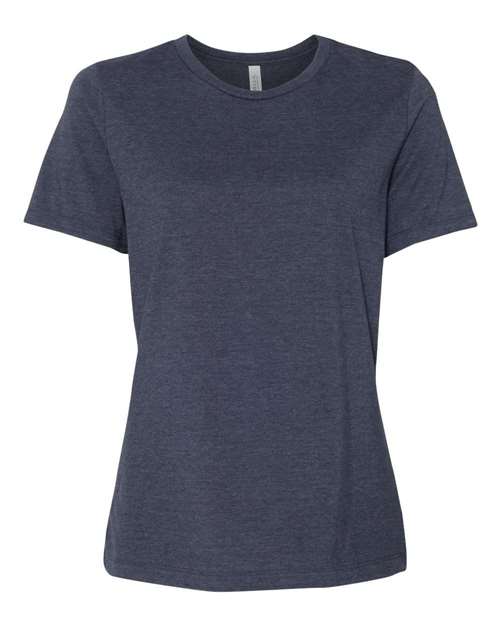Women’s Relaxed Fit Heather CVC Tee BELLA + CANVAS Heather Navy