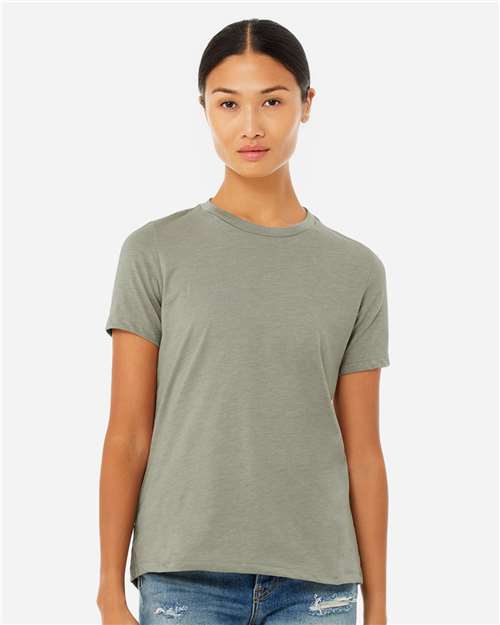Women’s Relaxed Fit Heather CVC Tee BELLA + CANVAS Heather Stone
